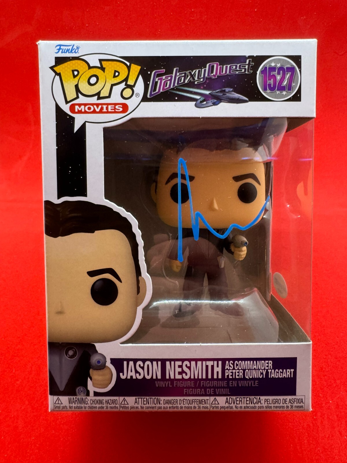 Tim Allen Signed Autogramm Funko Pop Galaxy Quest In Person Autograph