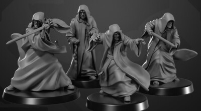 Star Wars Legion Emperor Palpatine Commander Expansion Proxy Models 3d Printed