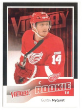 2011-12 Upper Deck Victory Black #288 Gustav Nyquist | RC Parallel