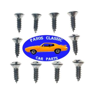 #8 x 1/2'' Phillips Head Tap Screw GM Dash Interior Console Door Panel 10pcs 181