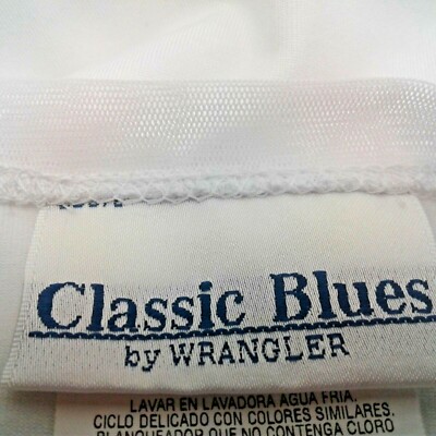 Classic Blues by Wrangler Womens White 