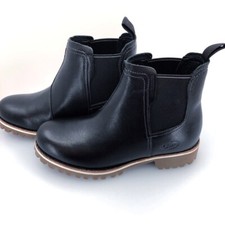 Chaco Fields Chelsea Womens Size 6 Black Ankle Boots