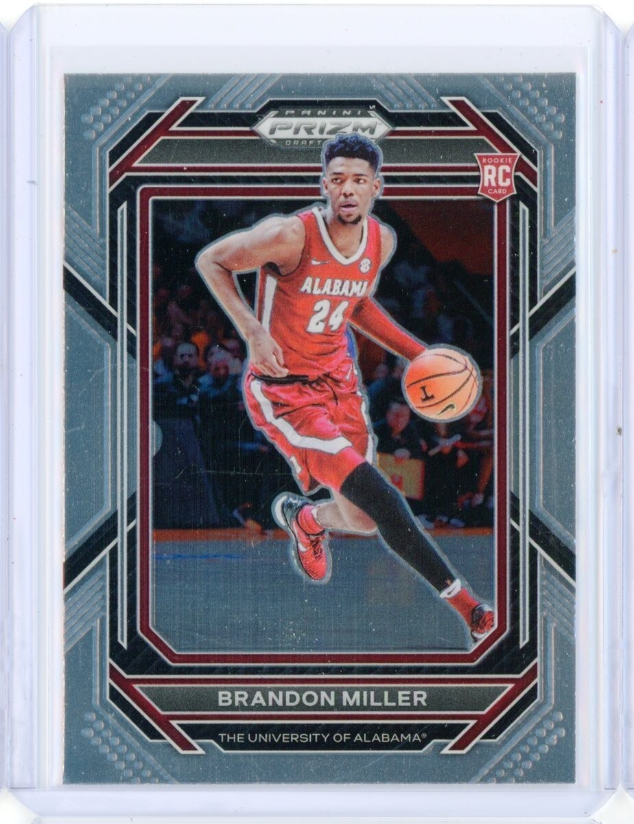 2023-24 Panini Prizm Draft Picks BRANDON MILLER Base #63 RC Rookie 