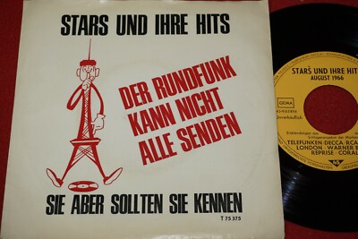 STARS UND IHRE HITS Rolling Stones, Small Faces.../ German PROMO SP 1966 T 75375