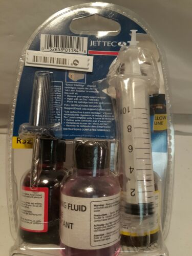 Jettec All purpose Color Inkjet Refill Kit For Canon, Brother, Xerox, Dell... - Picture 3 of 5