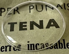 Verre Plexi rond TENA Super Punaise taille 250 à 360 - PH21