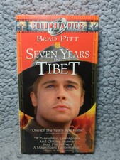 Seven Years In Tibet VHS 1998 Brad Pitt