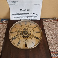 University Of New Hampshire  Wall Clock