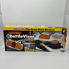 Bulbhead Battle Visor With Bonus Sunspot Blocker Brand New In Sealed Box See Pix