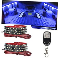2Pcs 60'' LED Truck Bed Light Strip Kit,Tail Light Strip,Car Interior Blue