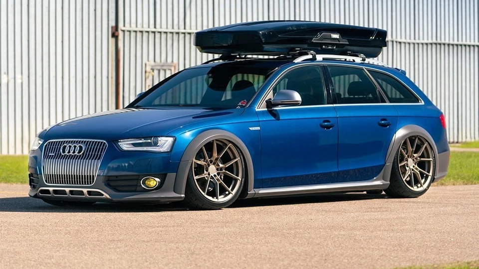 F18x8/R18x9.5" Staggered TSW Wheels Neptune Bronze Rotary Forged Rims (S03) - Image 3 of 4