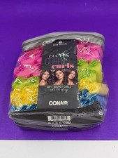 Conair Soft, Bouncy Curls Foam Rollers, Assorted Colors, 48 Pack