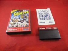 Rampage (Sega Master System) COMPLETE w/ Box manual game WORKS!