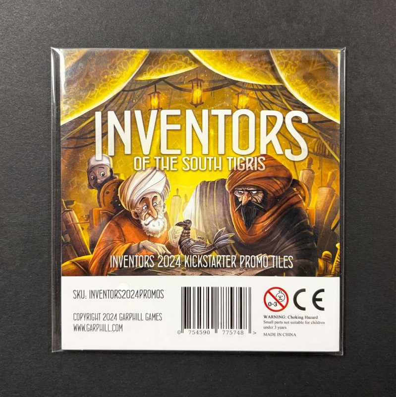 2024 Kickstarter Promo Tiles for Inventors of the South Tigris NEW