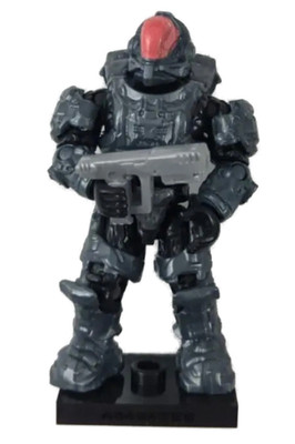 Mega Bloks Halo 2015 Charlie Series Steel Blue Spartan Orbital Sealed