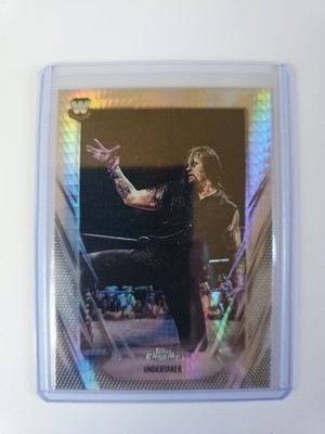 2026 WWE Topps Chrome Undertaker #3 Pulsar Refractor