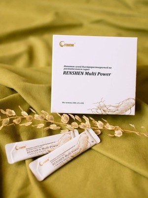 Fohow Lösliches Getränk mit Ginseng-Peptiden.