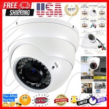 Analog CCTV Camera HD 1080P 4-in-1 TVI/AHD/CVI/CVBS Security Dome Camera Outd...