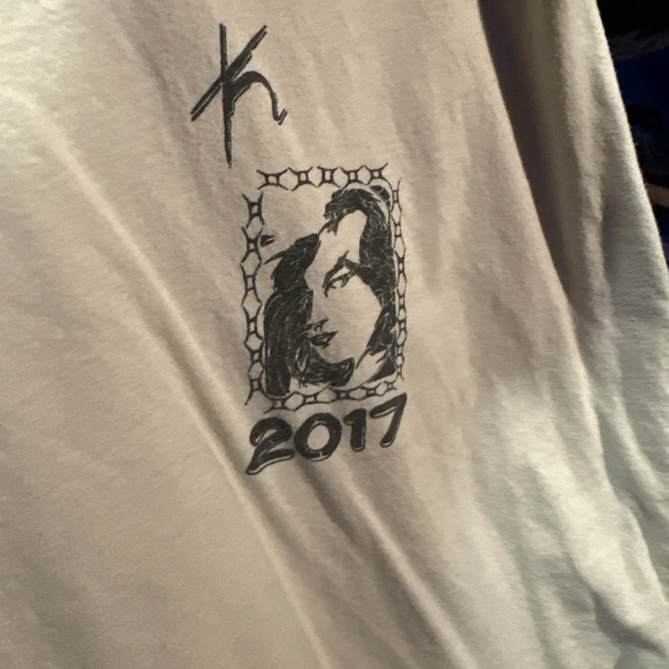 Camiseta Weyes Blood 2017 Tour Underground Indie Subpop Música Hombres Banda Mediana Foto 3 de 4