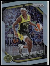 2025 Panini Prizm WNBA #125 Erica Wheeler Silver Prizms