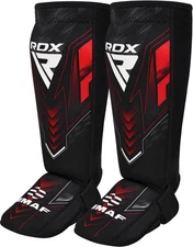RDX IMMAF Shin Guards – Neoprene Pads for MMA, Muay Thai, Sparring, Training