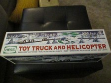 HESS 2006 TOY TRUCK and HELICOPTER NEVER OUT OF BOX.