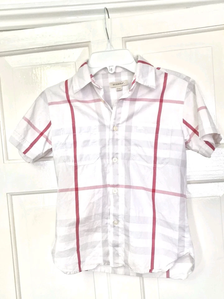 Burberry Boys Checked Shirt - Age 8y / 128cm - Image 3 of 4