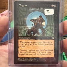 Megrim Stronghold Uncommon Card MTG Magic the Gathering
