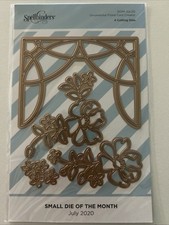 NEW Spellbinders Small Die Of The Month July 2020 ORNAMENTAL FLORAL CARD CREATOR