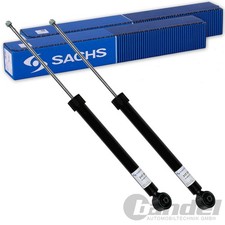 2x SACHS STOßDÄMPFER HINTEN passend für VW POLO 9N 6R1 6C1 AB BJ 2001
