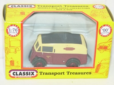 Classix EM76617 Morris J Van British Railways 1403/D/M creme & dk rot Maßstab 1:76