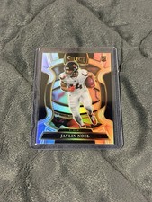 2025 Panini Select Jaylin Noel Concourse Silver Prizm #36 RC Houston Texans
