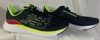 New Balance Dynasoft 44 Herren Laufschuhe Schwarz Neon Top Zustand