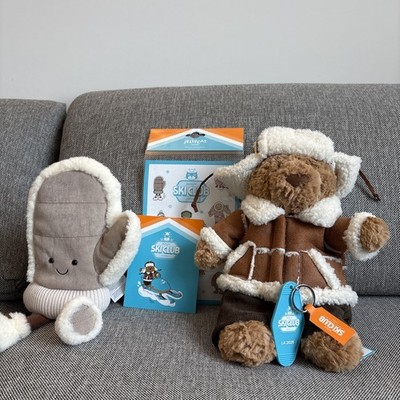 Jellycat Ski Club The Grove Bartholomew Bear Alpine And Fitswell Mitten