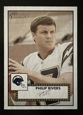 2006🔥Philip Rivers🔥Topps Heritage #136 San Diego Chargers Future HOFer