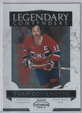 Yvan Cournoyer 2010-11 Panini Playoff Contenders Legendary Contenders #1