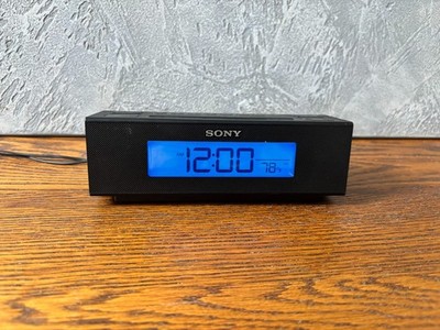 SONY Dream Machine ICF-C707 Backlit LED Alarm Clock AM/FM Radio & Nature Sounds