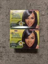 2 African Pride Olive Miracle DEEP Condition Anti Breakage No Lye Relax exp 2028
