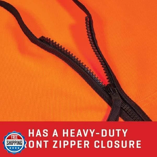 Allen Company Deluxe Orange Hunting Vest, Blaze, Medium - Image 4 of 4