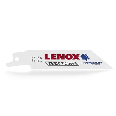 LENOX 414R 5x Säbelsägeblatt 100mm Bi-Metall 14TPI Metall Edelstahl T-Träger