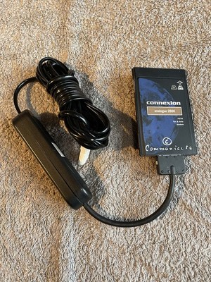 Communicate Connexion Analog 2880 V34@33.6 PSTN Fax&Daten PCMCIA & Kabel