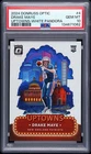 2024 DONRUSS OPTIC DRAKE MAYE ROOKIE UPTOWNS-WHITE PANDORA PSA #4 GEM MT 10