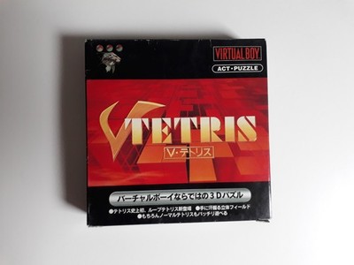 V-Tetris für Nintendo Virtual Boy VB Japanisch mit OVP und Anleitung