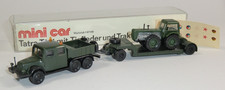 minicar - Tatra T141 mit Tieflader und Traktor D4K "Militär / NVA" #03.26/B14