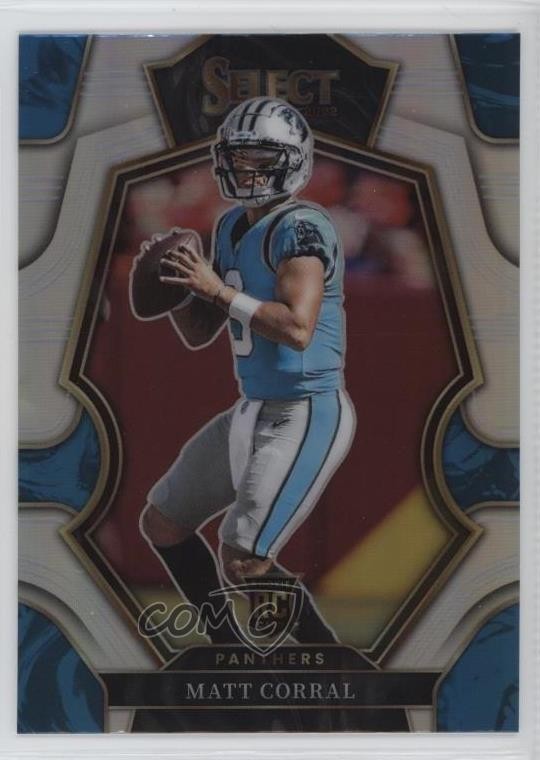 2022 Panini Select Premier Level Silver Prizm Matt Corral #115 12tf