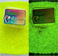 Luminous Diamond Art Beads for Diamond Dot Accessories, Flat Base Square Diamond