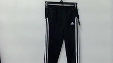 Adidas Kids' 3-Stripe Tricot Joggers Size Small 7/8 Black