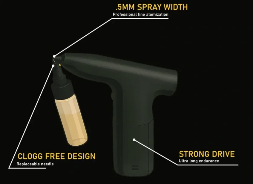 Noclogg Cordless Air-Brush NEW SISTEM