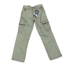 NWT Wrangler Jeans Co Boys Cargo Pants Size 12 Slim