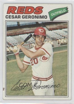 1977 Topps Cesar Geronimo #535 0c4